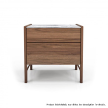 Huppé 3444CBV405 - FRIDA 2 Drawer Nightstand